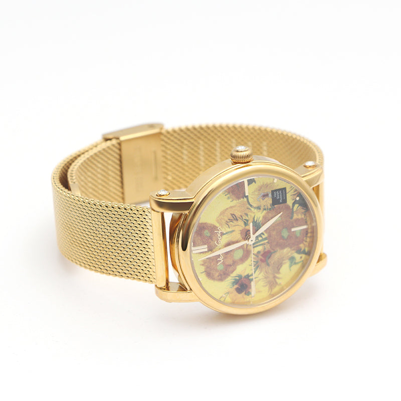 Van Gogh Women's Quartz Watch 3D Printed Oil Painting Jewelry DealSniper.net