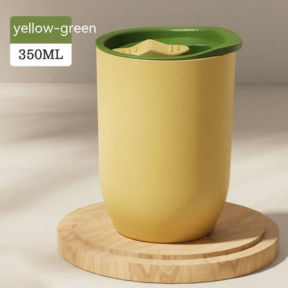 Plastic Red Wine Cup U-shaped Egg Multicolor Kitchen DealSniper.net Yellow Green 350ml