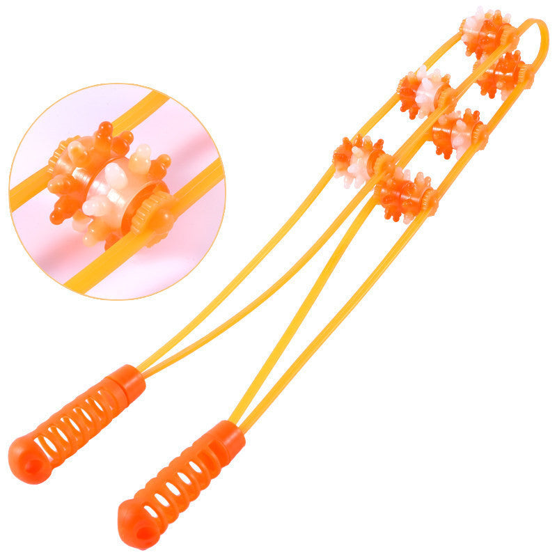 Pull Back Massage Roller Handheld Ball Dredge The Meridian And Relax