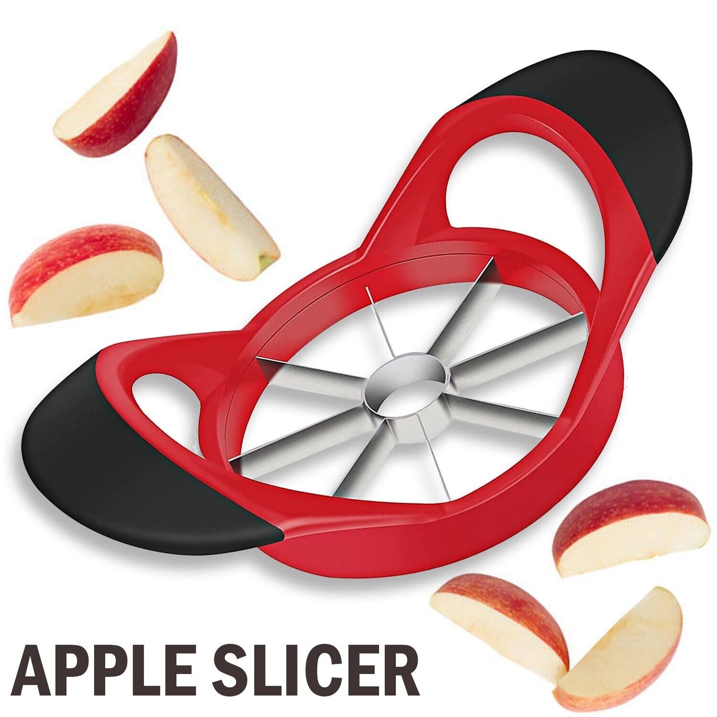 Apple Corer And Slicer - Stainless Steel Apple Corer Kitchen Tool Kitchen dealsniper-net