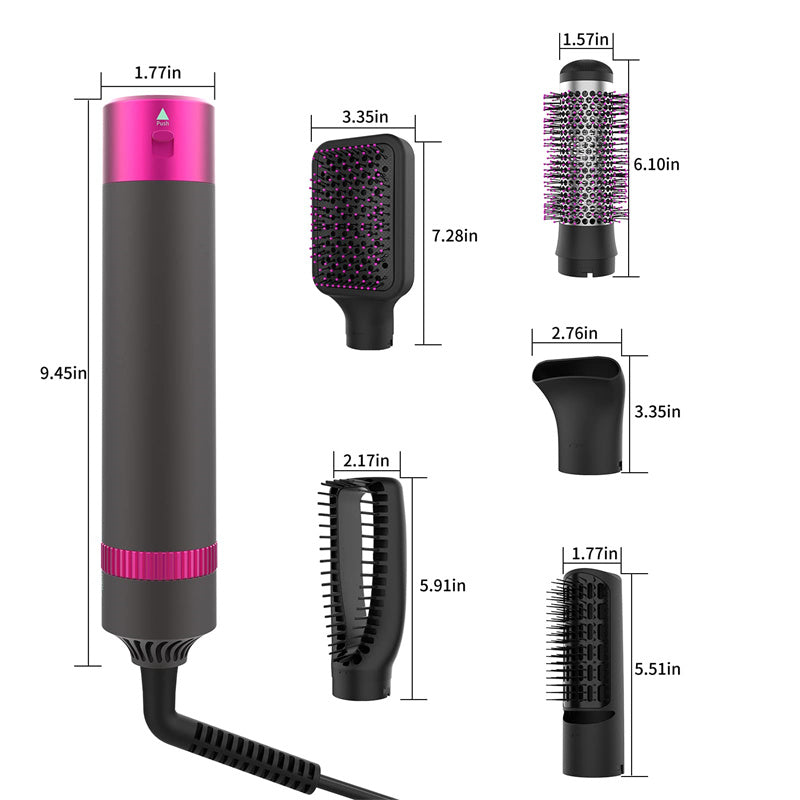 Professional 5 In 1 Hair Dryer Brush Women dealsniper-net