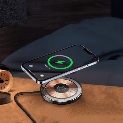 Transparent Magnetic Wireless Charger Phone Electronics Gym From House