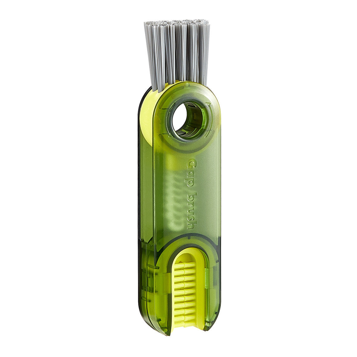 3 In 1 Tiny Bottle Cup Cover Brush Straw Cleaner Tools Multi-Functional Kitchen dealsniper-net Green 1PC