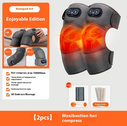 Graphene Heating Self-heating Kneelet Warm Health dealsniper-net Button Double