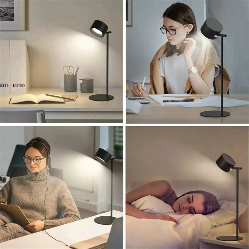 Magnetic Touchable LED USB Rechargeable Table Lamp