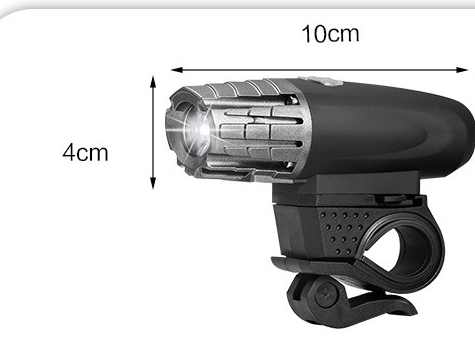 USB Rechargeable Bicycle Light Mountain Light White Light Front Light Strong Torch Outdoor dealsniper-net