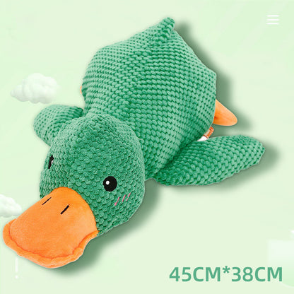 Toy Teeth-cleaning With Bite-resistant Molars Pets dealsniper-net Charge Duck Green