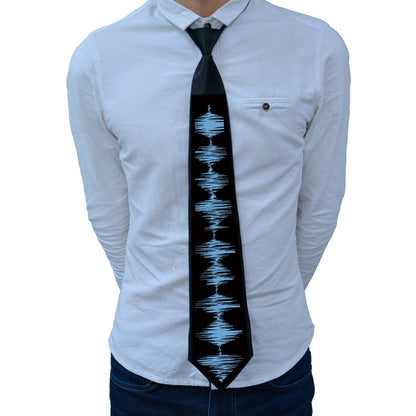 Christmas Ball Party Performance Glowing Necktie