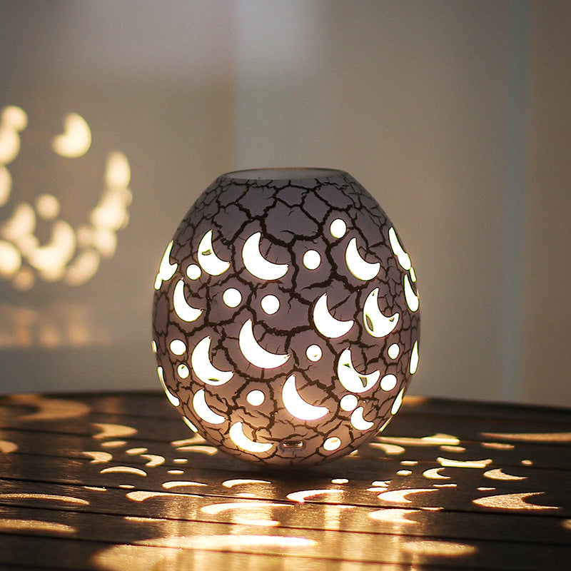 Cracked Led Goose Egg Lamp Charging Rgb Tumbler Home Decor Gym From House