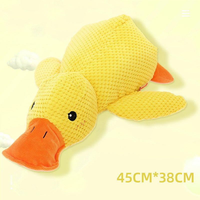 Toy Teeth-cleaning With Bite-resistant Molars Pets dealsniper-net Charge Duck Yellow