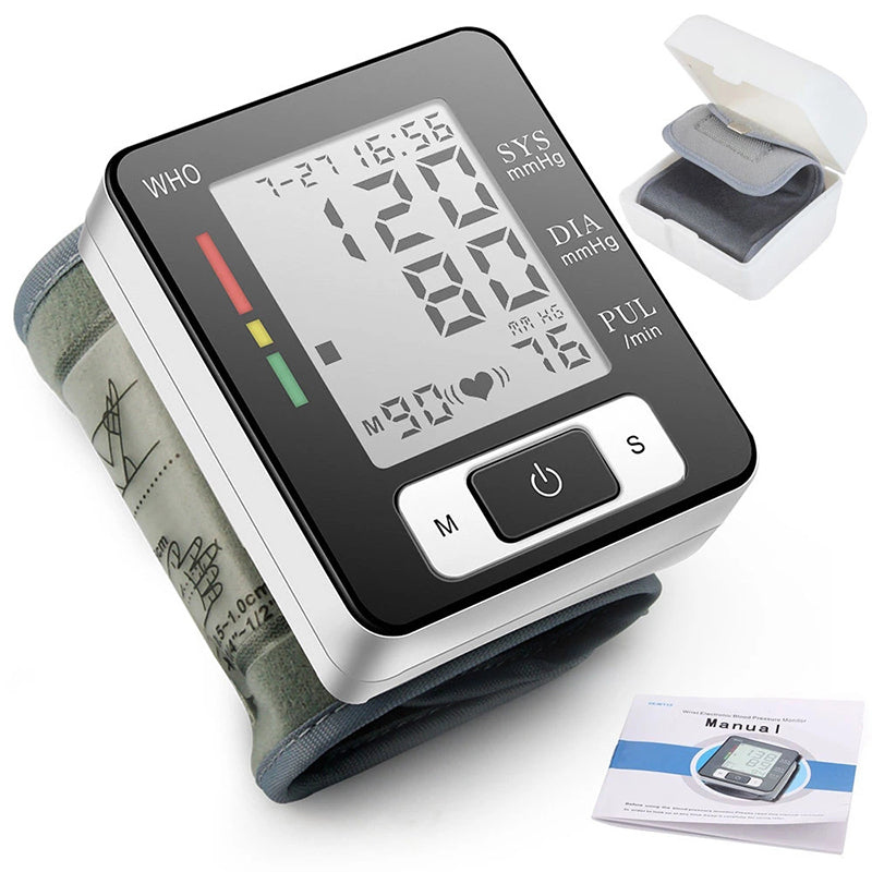 Wrist Blood Pressure Machine With Adjustable Wrist Cuff Beauty dealsniper-net