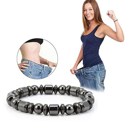 Weight Loss Magnet Bracelets For Women Men Pentagram Stone Jewelry DealSniper.net