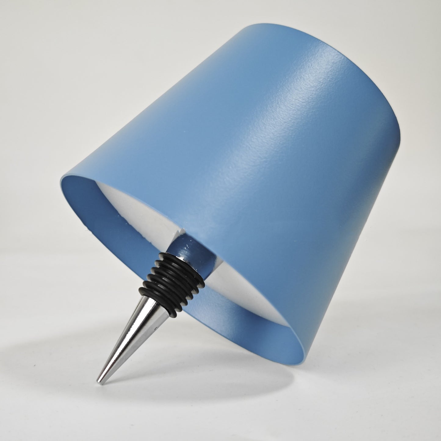 Wireless Desk Lamp LED Creative Wine Bottle Lamp Home Decor DealSniper.net TYPEC Plastic 2000mAh Blue Tricolor Light