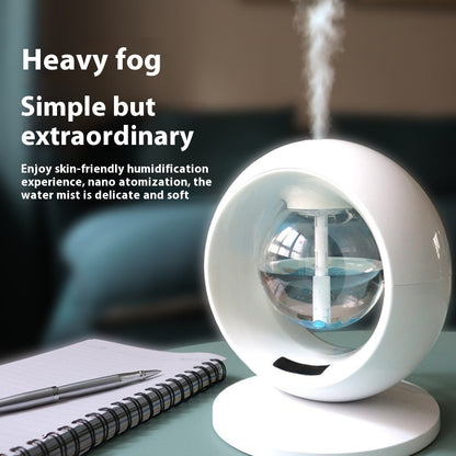 Heavy Fog Clock Humidifier Colorful Night Lamp House dealsniper-net