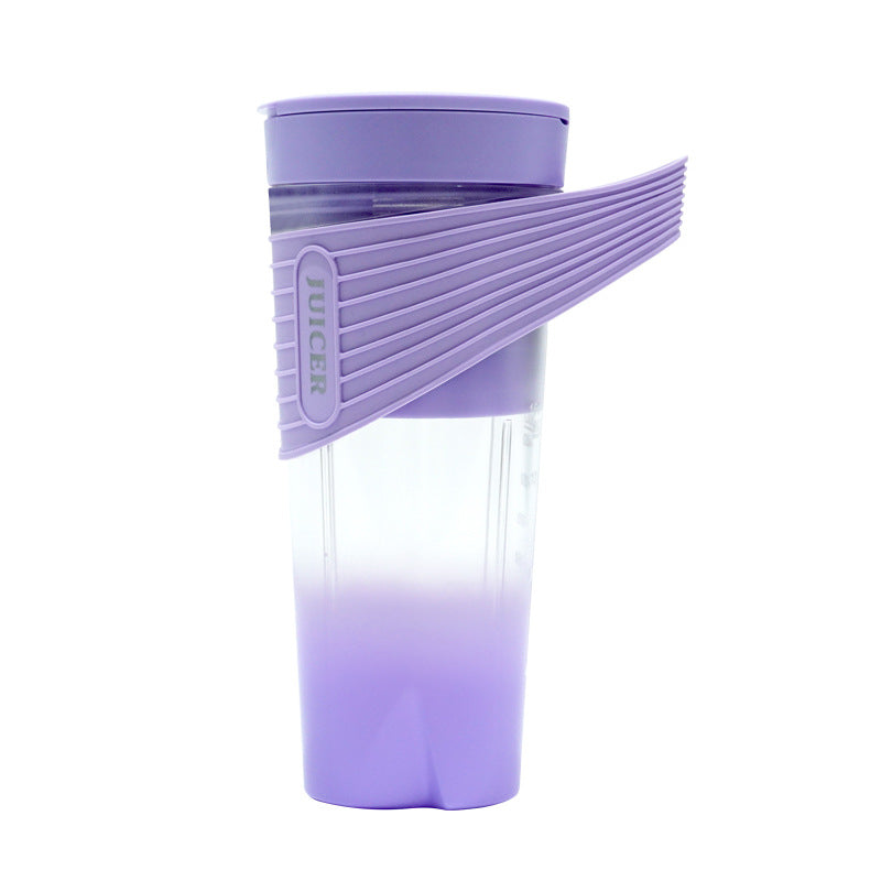 Portable Blender Sports Fashion Portable Rechargeable Mixing Cup Kitchen Gym From House Purple USB
