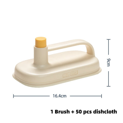 Kitchen Bathroom Toilet Cleaning Magic Brush Glass Wall House dealsniper-net Magic wipe50 disposable wipes