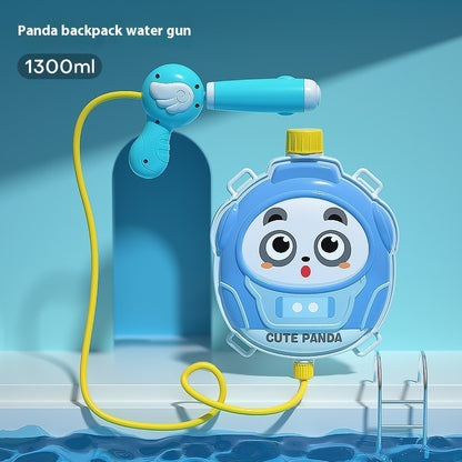 Children's Cartoon Backpack Water Gun Water Beach Toys Kids dealsniper-net 1300ml Panda