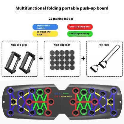 Home Multifunctional Push Up Training Board Sports DealSniper.net Board Pulling Rope