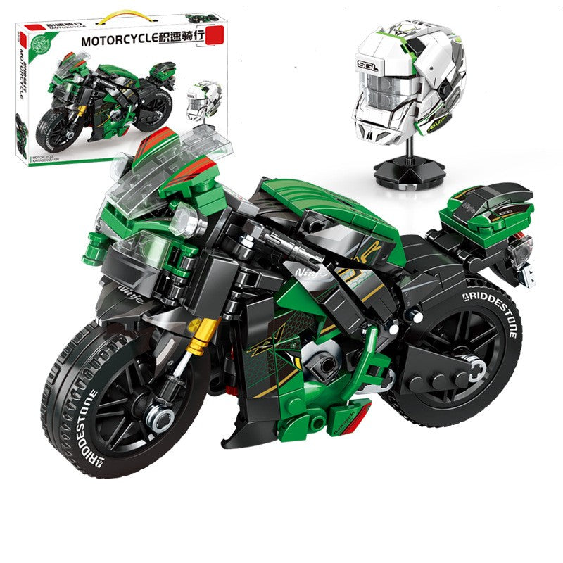 Motorcycle Model Children's Educational Toy Boy Gift Kids DealSniper.net Kawasaki ZX