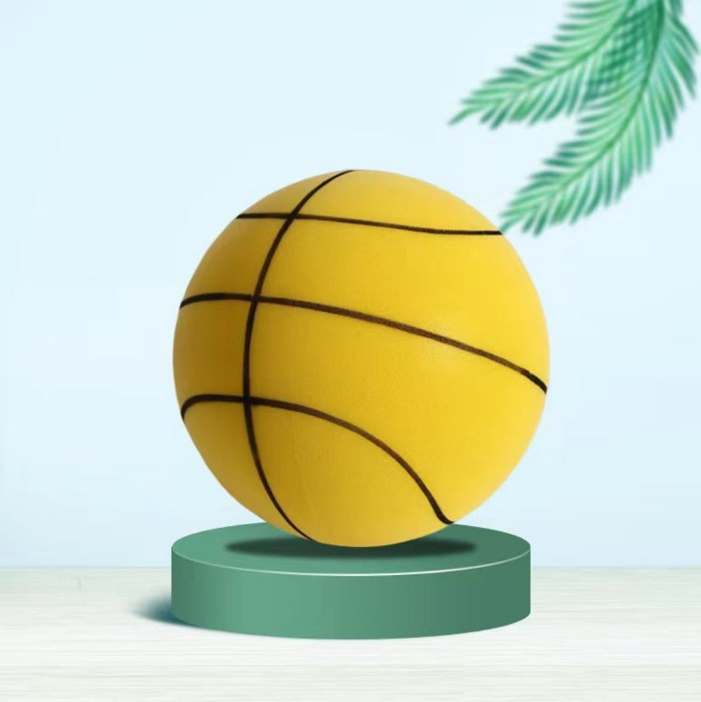 Upgraded Elastic Mute Ball Indoor Training Basketball Kids DealSniper.net Line Terms Orange Yellow No 5Upgrade 1PCS
