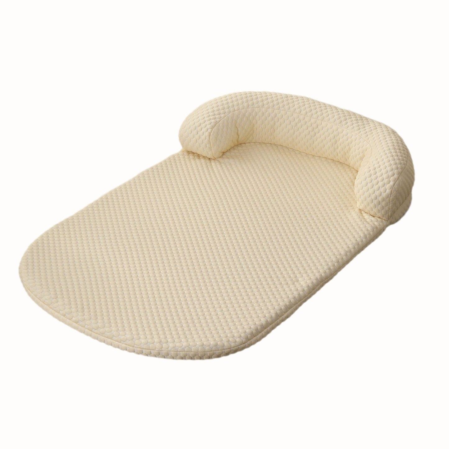 Pet Cooling Mat Kennel Summer Ice Peas Pet Mat Pets Gym From House Beige L