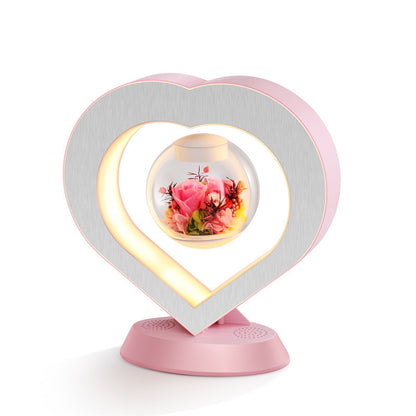 Valentines Day Gift Heart Floating Table LED Night Light