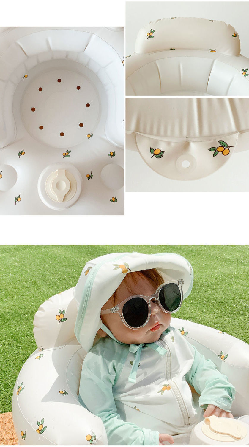 Portable Inflatable Baby Dining Chair For Bathing And Swimming Kids DealSniper.net