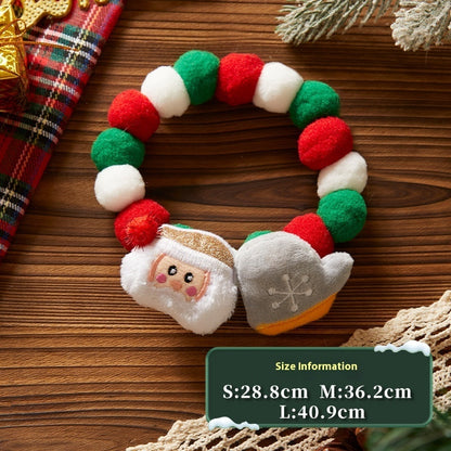Pets Christmas Collar Stretch Ornament Pet Pets Gym From House Santa Claus L
