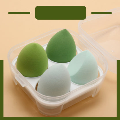 Beauty Egg Drop Diagonal Cut Box Set Beauty dealsniper-net Avocado Green 4PCS