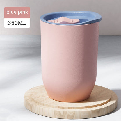 Plastic Red Wine Cup U-shaped Egg Multicolor Kitchen DealSniper.net Blue Pink 350ml