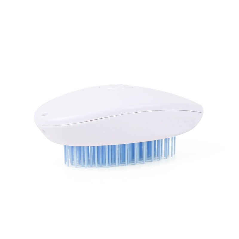 Pet Cat Cleaning Comb Hair Remover Pets Gym From House Blue Self Cleaning Comb
