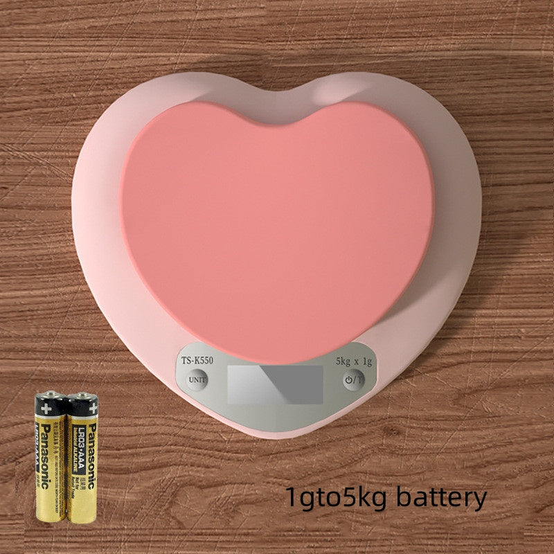 New Fashion Personalized Kitchen Electronic Scale Kitchen Gym From House 1gto5kg battery USB