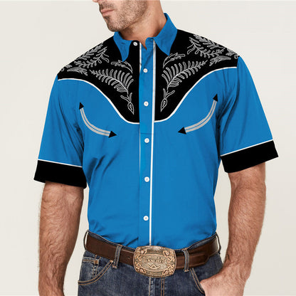 3D Personalized Printing T-shirt Summer Loose Short Sleeve Lapel Men DealSniper.net S95342462 2XL
