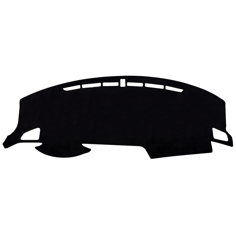 Car Suede Dashboard Cover Center Console Sunshield Retrofitting Vehicle DealSniper.net