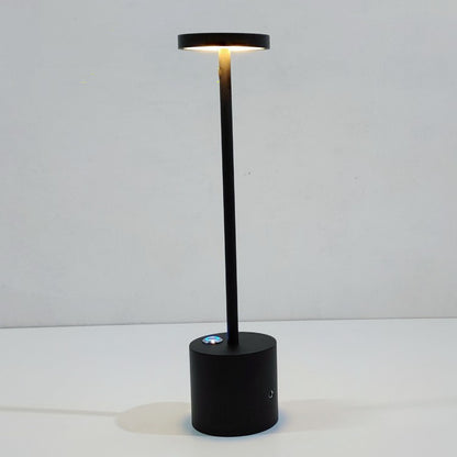American Style Rechargeable LED Restaurant Touch Table Lamp Home Decor Gym From House