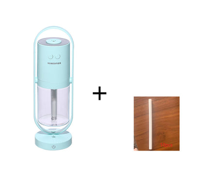 Mini USB Desktop Humidifier House DealSniper.net Sky Blue with Cotton swab10pc