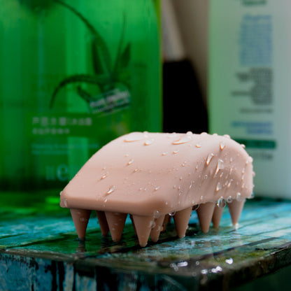 Soft Head Massage Silicone Shampoo Brush Health DealSniper.net Skin Grind and sprayed