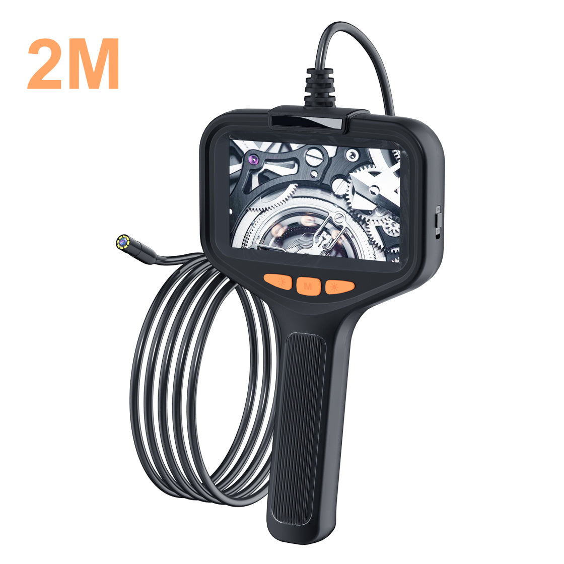 Borescope With Light Industrial Endoscope Inspection Camera Electronics Gym From House 2M