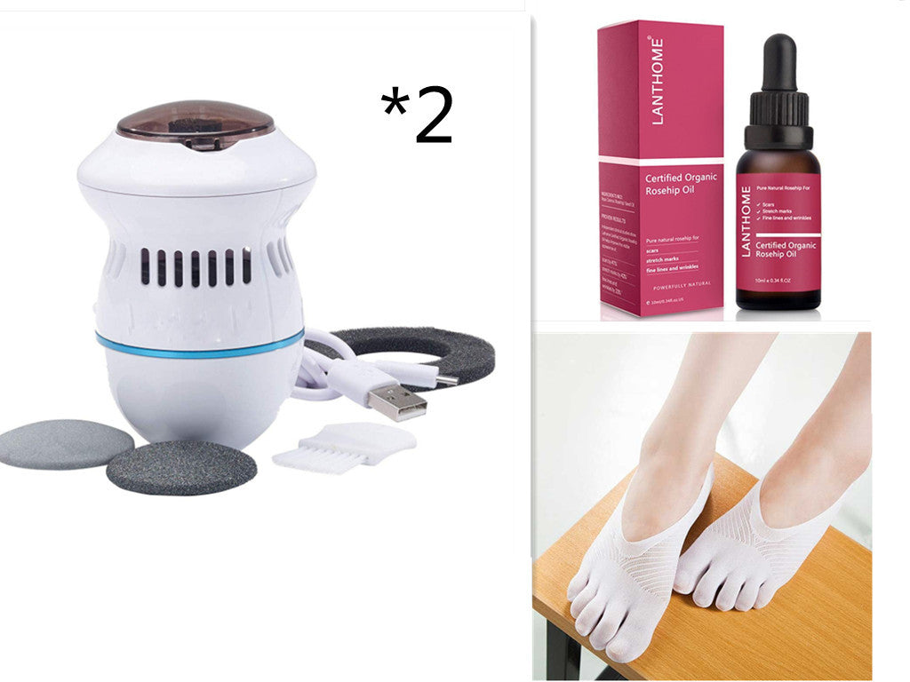 Multifunctional Electric Foot File Grinder Machine Dead Skin Callus Remover Beauty dealsniper-net