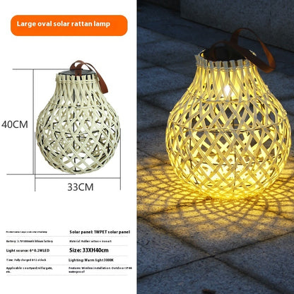 Outdoor Solar Lantern Lights Waterproof High Brightness