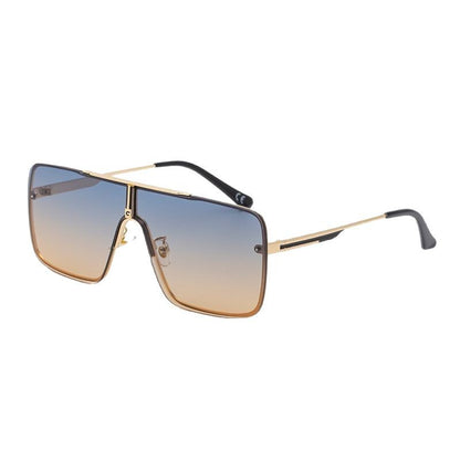 New Large-Frame Sunglasses For Men With Metal Frames Men Gym From House