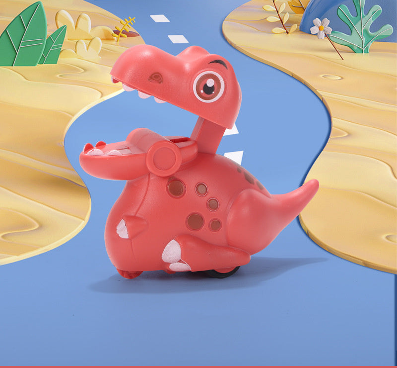 Boys And Girls Toys Gift Press Aerospace Warrior Inertia Kids dealsniper-net Press Dinosaur Red