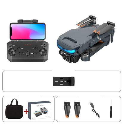 High-definition Dual-lens Multi-rotor Optical Flow Fixed-height Electronics Gym From House Dark Grey 1Battery USB
