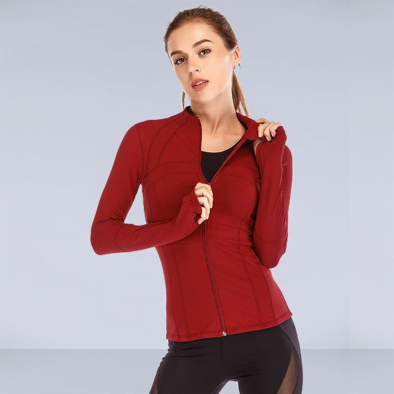 Professional Yoga Long-sleeved Running Sports Autumn And Winter Women's Fitness Clothes Vehicle dealsniper-net