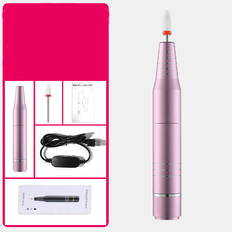 New Mini Electric Nail Sander Beauty Gym From House Rose Gold USB
