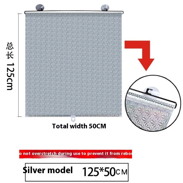 Household Window Sun Protection House DealSniper.net 50x125cm Silver laser