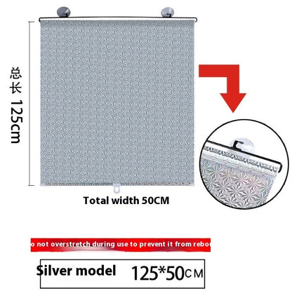 Household Window Sun Protection House DealSniper.net 50x125cm Silver laser
