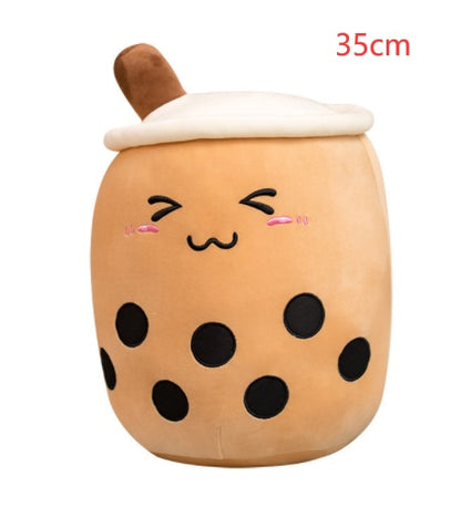 Cute Fruit Drink Plush Stuffed Soft Toy Pillow Cushion