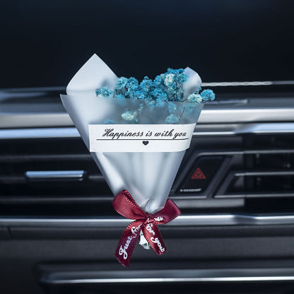 Dried Bouquet Car Aromatherapy Vent Vehicle DealSniper.net Fragrant Blue Starry Sky