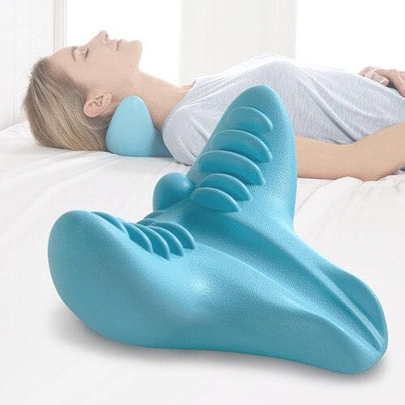 Cervical Spine Massage Pillow Gravity Acupressure Neck Massager